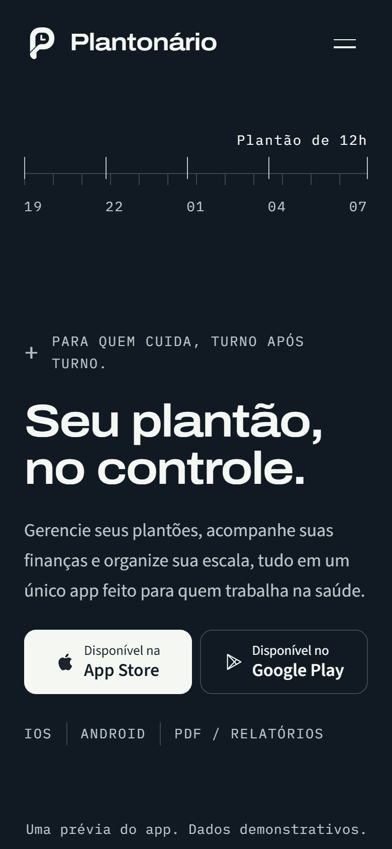 Plantonário no celular